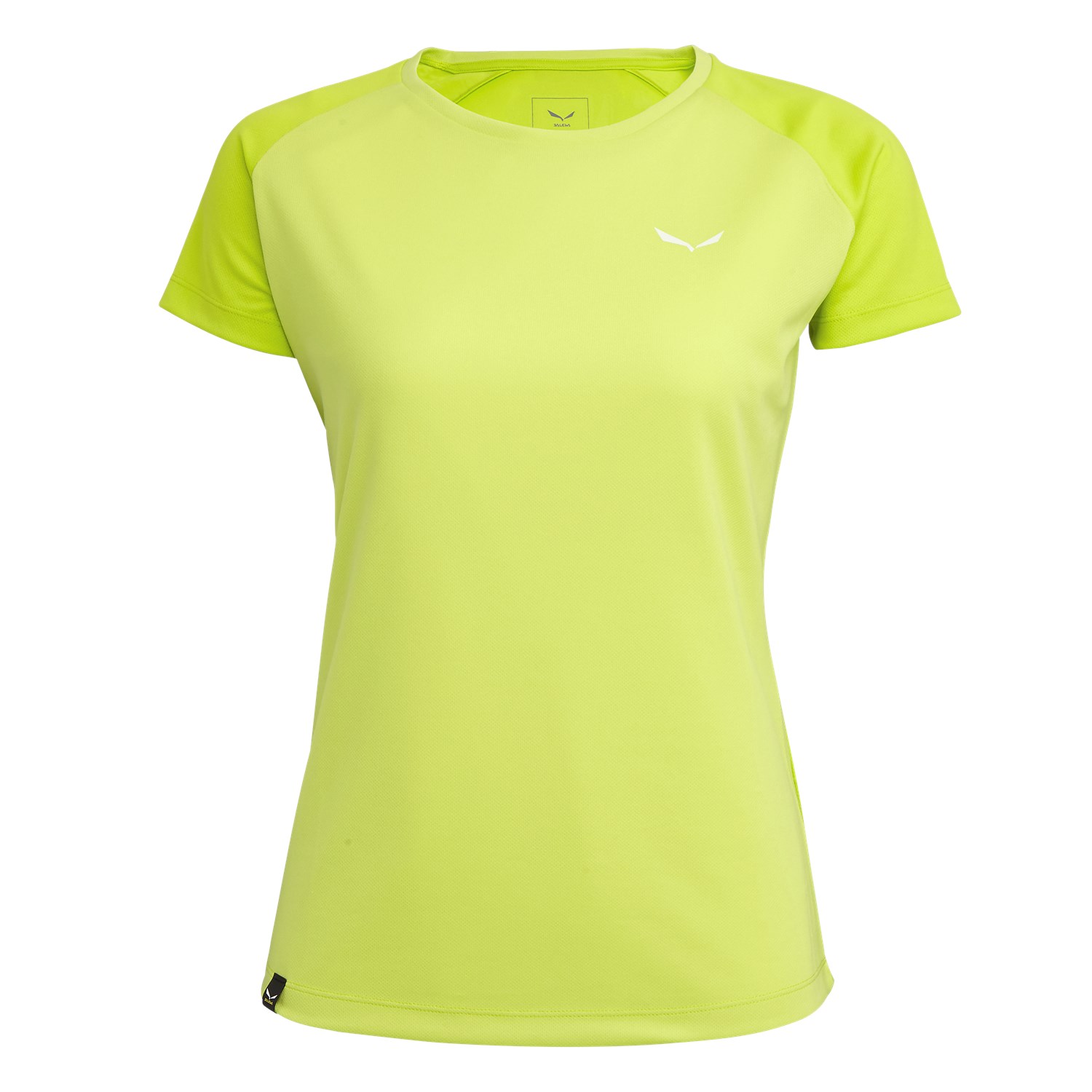 T-Shirts Salewa Sporty B 3 Dry Mulher Verdes/Luz Verdes 029FHOBEL